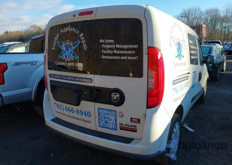 2019 Ram Promaster City Tradesman Slt из США, поврежденный, VIN ZFBHRFBB9K6M33992